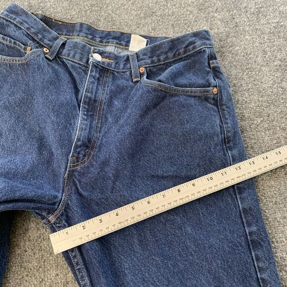 Vintage Levi’s 505 Mens Regular Fit Blue Jeans Red Tab Size 35x32 (Actual 33x32) - Picture 9 of 16